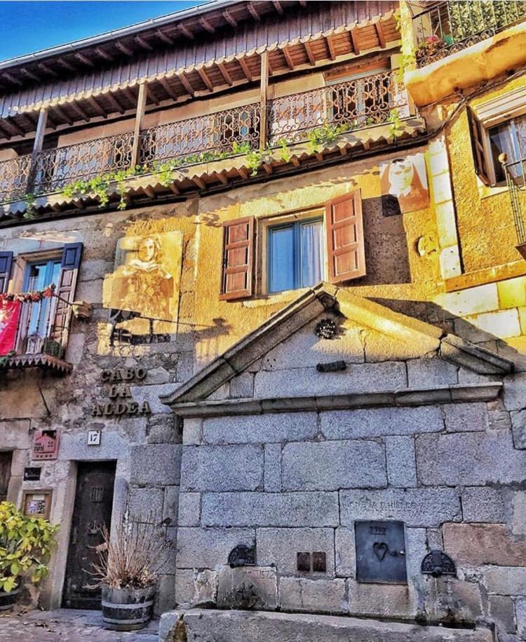 Casa Rural Cabo La Aldea Mogarraz Bagian luar foto